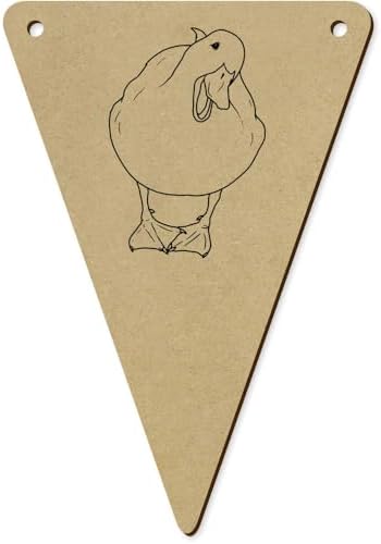 5 x 140mm Cheeky Duck Bunting Flags