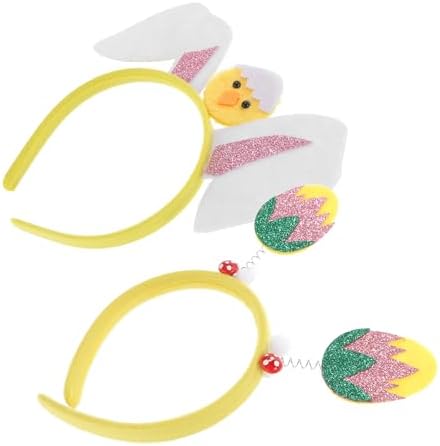 LUOZZY 4 Pcs Plush Chicken Hair Clips for Kids