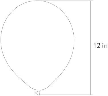 GAKA 12 Inch Orange Confetti and Black Balloons 3 Style Pack of 50