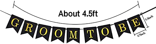 Groom To Be Swallowtail Banner Wedding Decoration