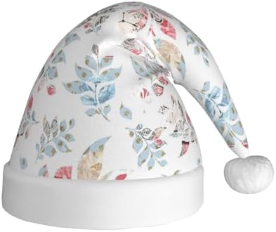 QINZHENG Wildflower Santa Hat for Women
