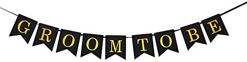 Groom To Be Swallowtail Banner Wedding Decoration