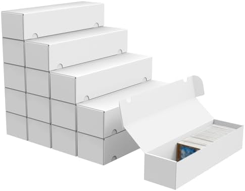 15-Pack Trading Card Storage Box for 11000 Game Cards