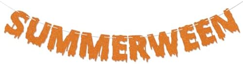 Summerween Banner - Halloween In Summer Decor