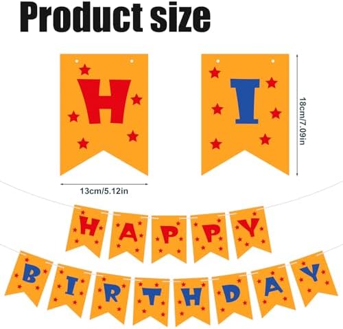 Anime Happy Birthday Banner 709x512 Inch Decor