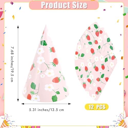 CANREVEL 12PCS Party Hats for Kids and Adults