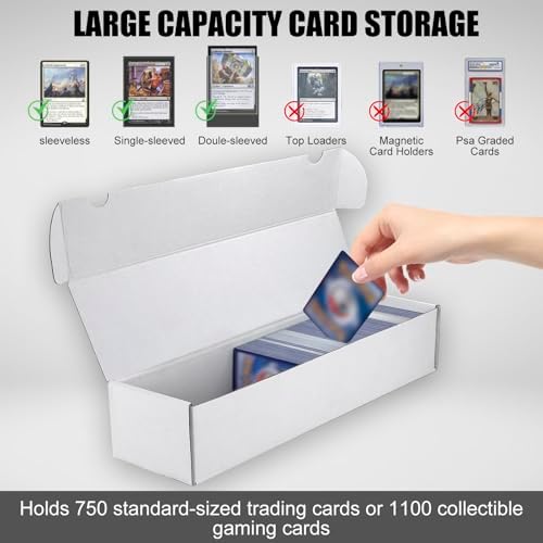 15-Pack Trading Card Storage Box for 11000 Game Cards