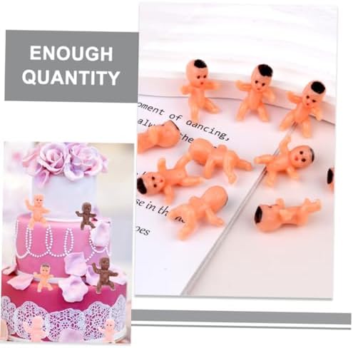 60pcs Mini Plastic Figurines for Parties and Decorations