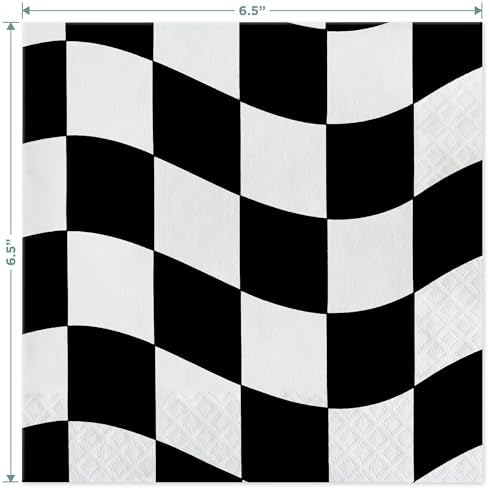 Race Party Variety Pack - 32 Plates 32 Napkins