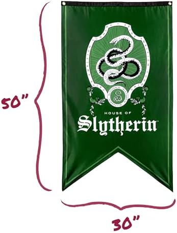 Conquest Journals Harry Potter Slytherin Banner 30x50