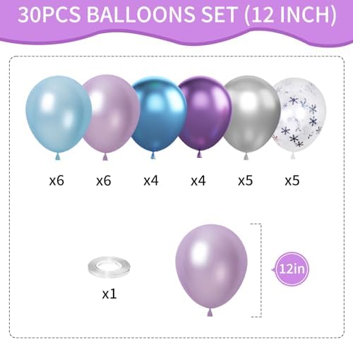 Frozen Balloons for Frozen Theme Party Decorations