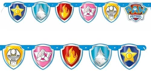 Paw Patrol Large Jointed Banner for Kids Birthday