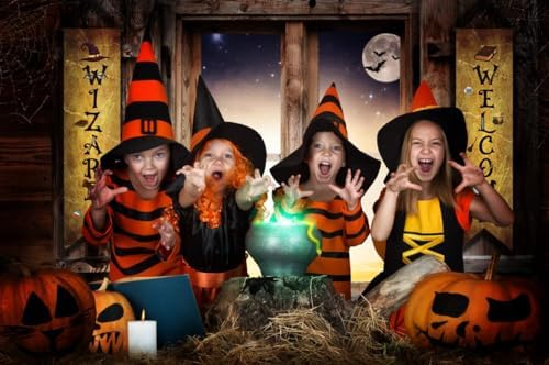 Magical Wizard Banners for Halloween Party Decor