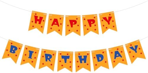 Anime Happy Birthday Banner 709x512 Inch Decor
