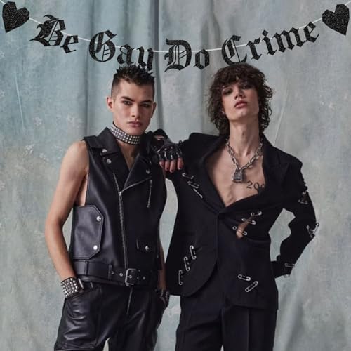 Sursurprise Be Gay Do Crime Banner Gothic Style