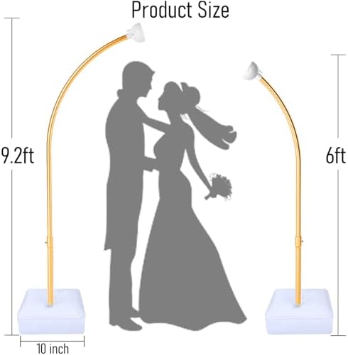 Balloon Arch Kit Stand with Base and Pump