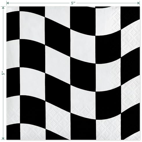 Race Party Variety Pack - 32 Plates 32 Napkins