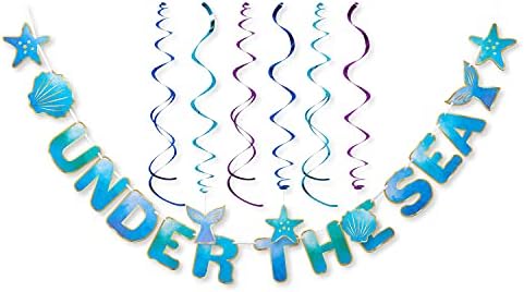 American Greetings Mermaid Party Decorations Kit