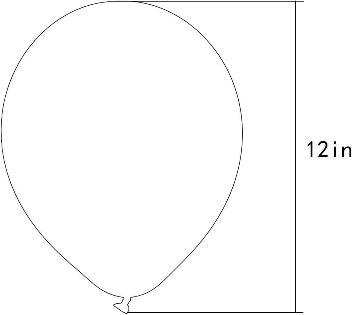 GAKA 12 Inch Orange Confetti and Black Balloons 3 Style Pack of 50