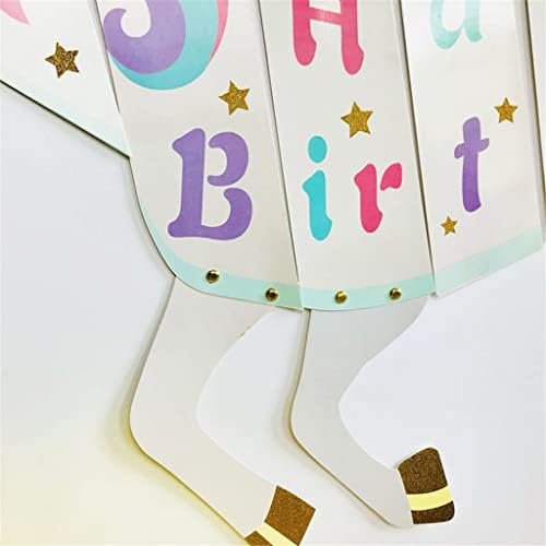 Unicorn Birthday Banner for Kids Party Decorations