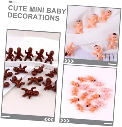 60pcs Mini Plastic Figurines for Parties and Decorations