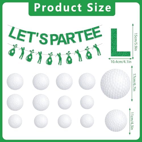 Gameza Golf Party Decorations 14PCS Theme Banners