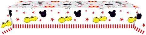 Mouse Party Supplies Kit 16 Paper Plates 20 Napkins and Table Cloth
