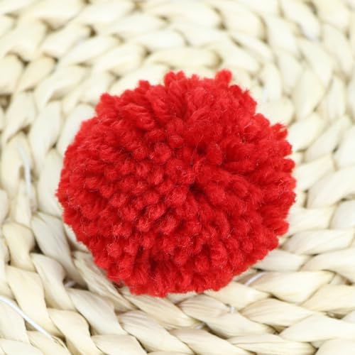 20 Pcs 5cm Yarn Pom Poms Fluffy Craft Decor