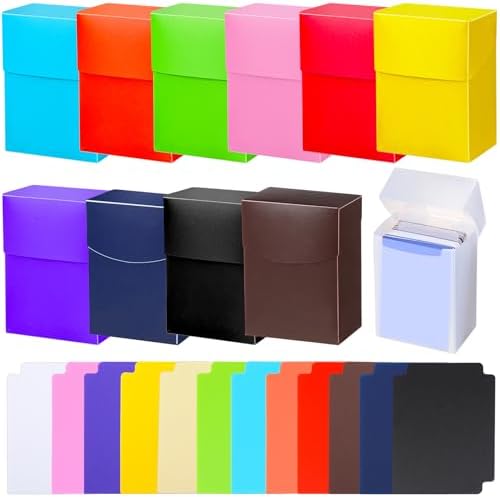 Leyndo 12 Pack TCG Deck Boxes with Dividers