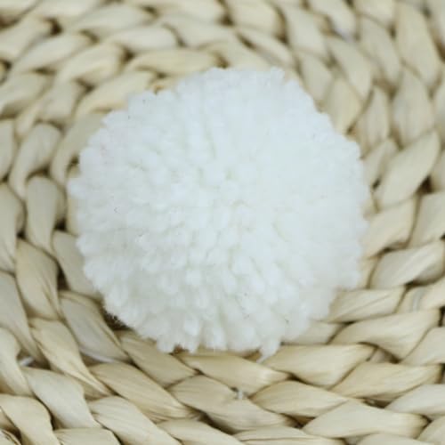 20 Pcs 5cm Yarn Pom Poms Fluffy Craft Decor