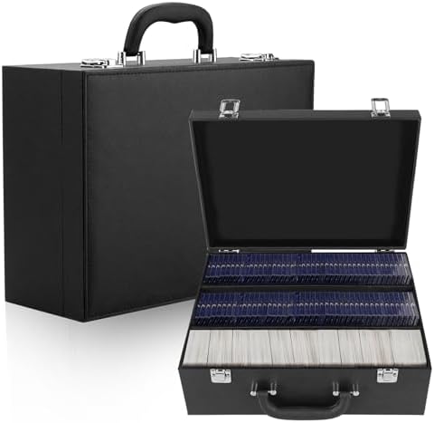 Leather Closure Card Storage Box for 3300 Trading Cards
