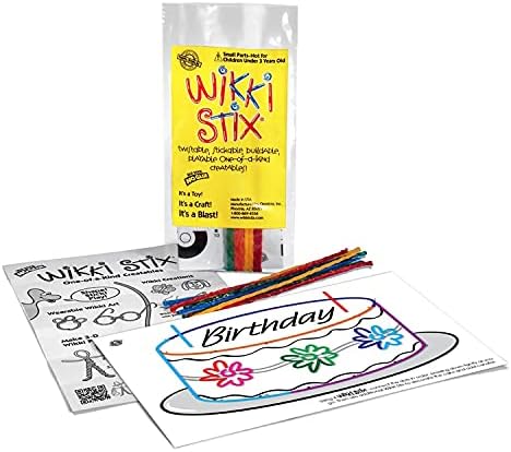 WikkiStix Birthday Fun Favors Pack of 20