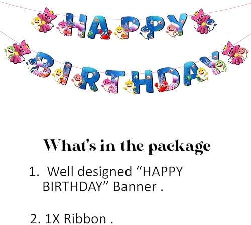 Seyal Birthday Banner for Wall Decoration