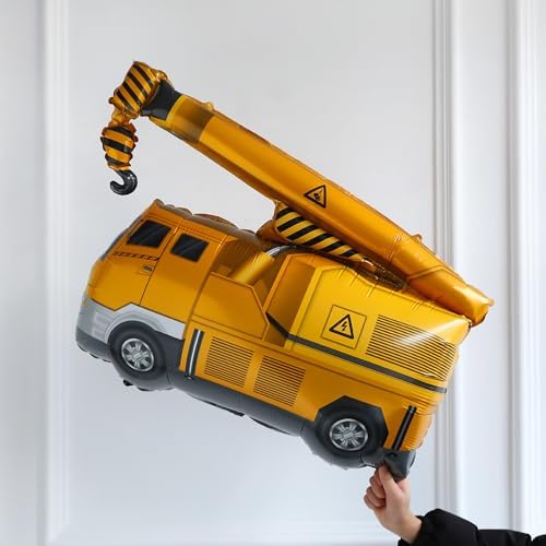 Construction Birthday Balloon Arch Kit 147pcs