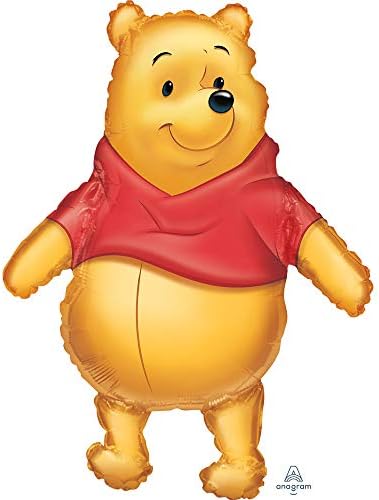 Anagram International 833501 Big As Life Pooh Balloon Pack 29 Inch