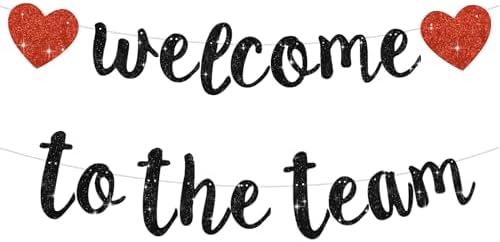 BEISHIDA Welcome to the Team Banner Office Party Decoration