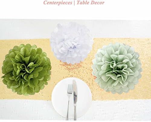 ANSOMO Tissue Paper Pom Poms Party Decorations