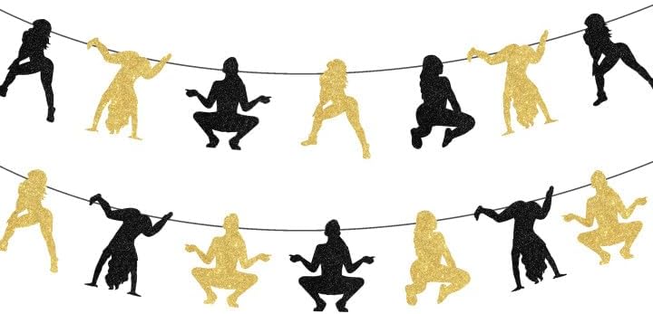 Cheereveal Twerk Banner Garland Set for Pole Dance Parties