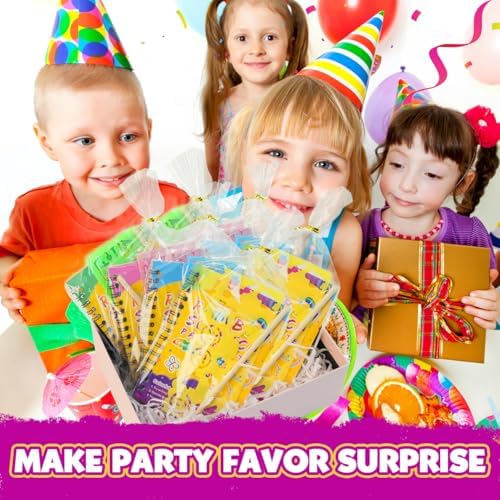 Pigipigi Kids 24-Pack Scratch Art Party Favors Set