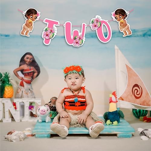 BBY Mna Two Birthday Banner for Girls