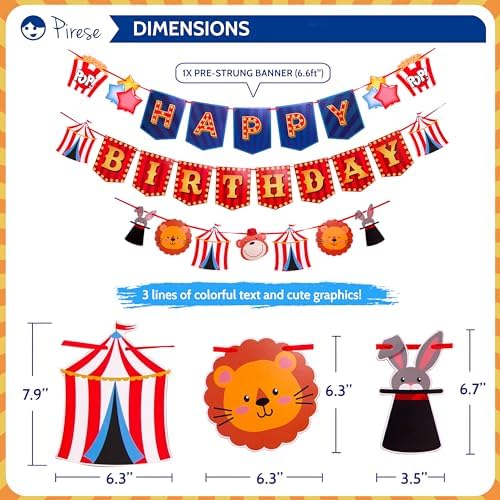 Carnival Theme Party Decorations Kit