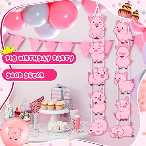 Jecery Farm Animal Birthday Party Door Signs