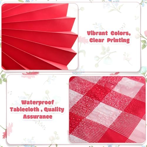Moukeren 33 Pcs Picnic Decor Set