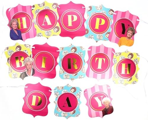 Golden Girls Party Supplies 58 Piece Set