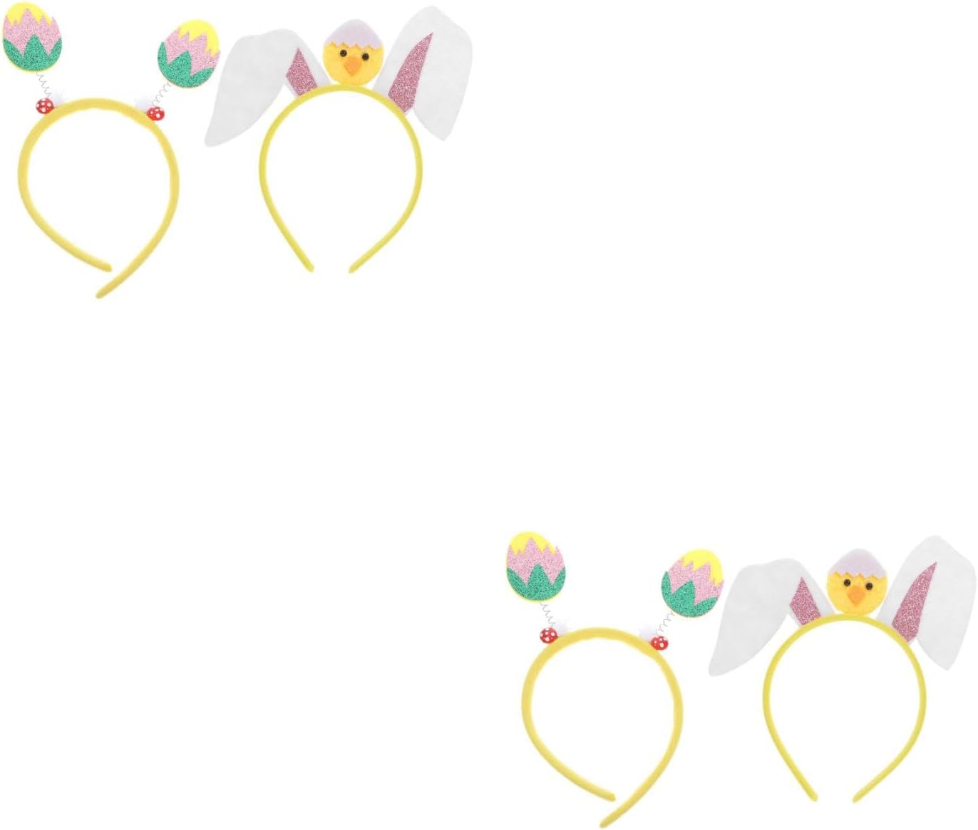 LUOZZY 4 Pcs Plush Chicken Hair Clips for Kids