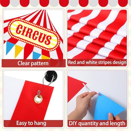 5 Pcs Carnival Entryway Party Decorations Set