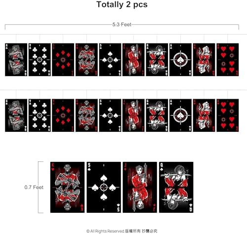Cheerland Vegas Casino Theme Poker Garland Banner