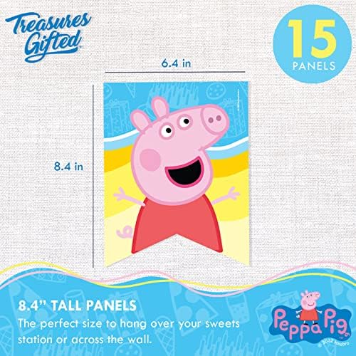 Treasures Gifted Peppa Pig Birthday Banner