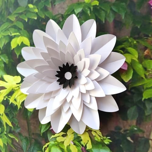 Mybbshower Paper Flowers for Wall Decor Set of 6