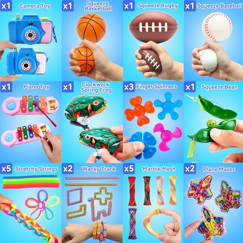 125 Piece Fidget Toy Assortment for Kids 4-12